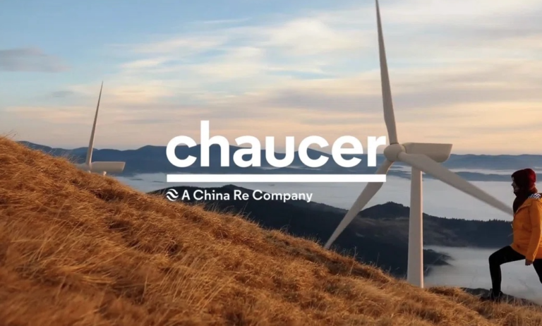 An image showing the Chaucer logo overlayed across a windmill.